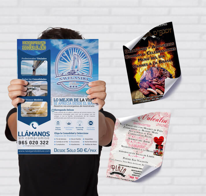 Ejemplo de póster publicitario